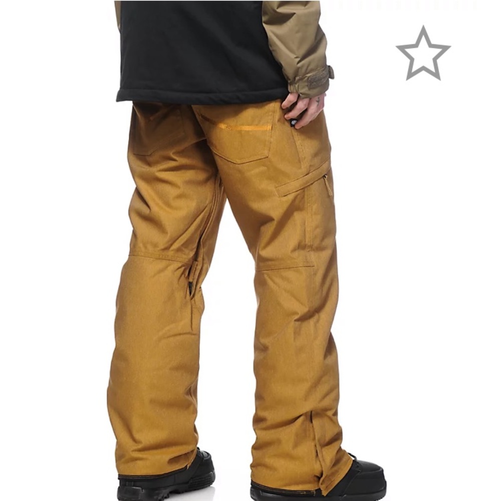 686 Authentic Raw Twill Denim 10K Snowboard Pants